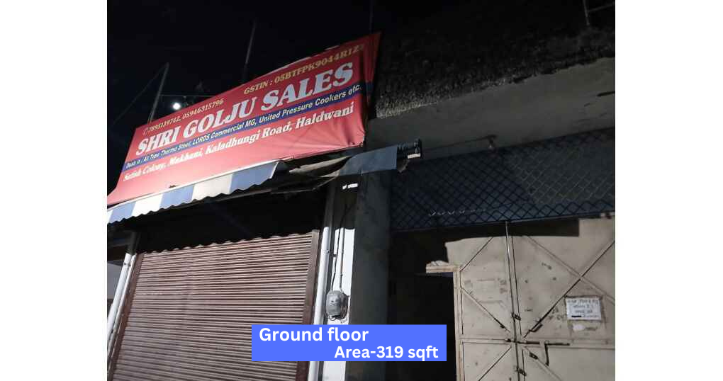 319 SQFT Shop For Rent Near Mukhani Road